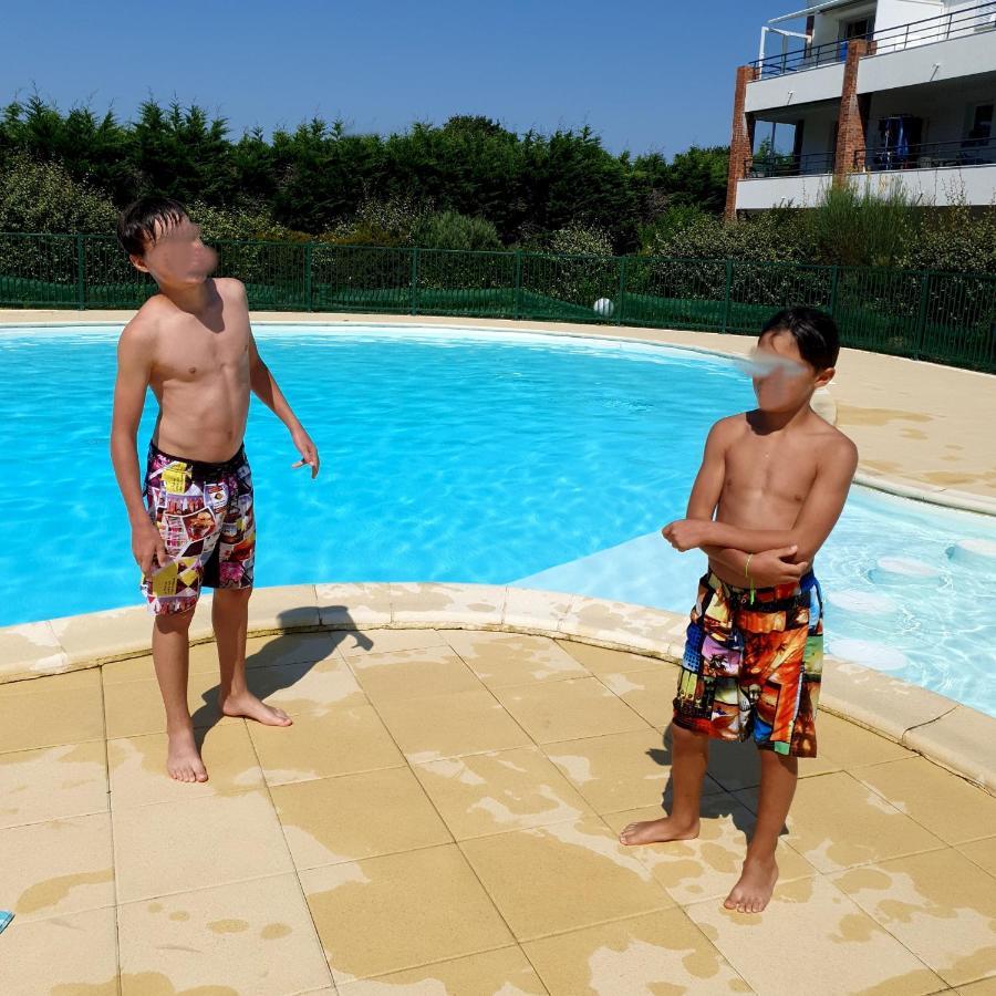 Petite Maison Dans Residence Avec Piscine Proche Plage Et Centre Ville A Pied Pornic Exterior photo